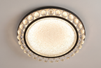 The Halo Ceiling Light, lit