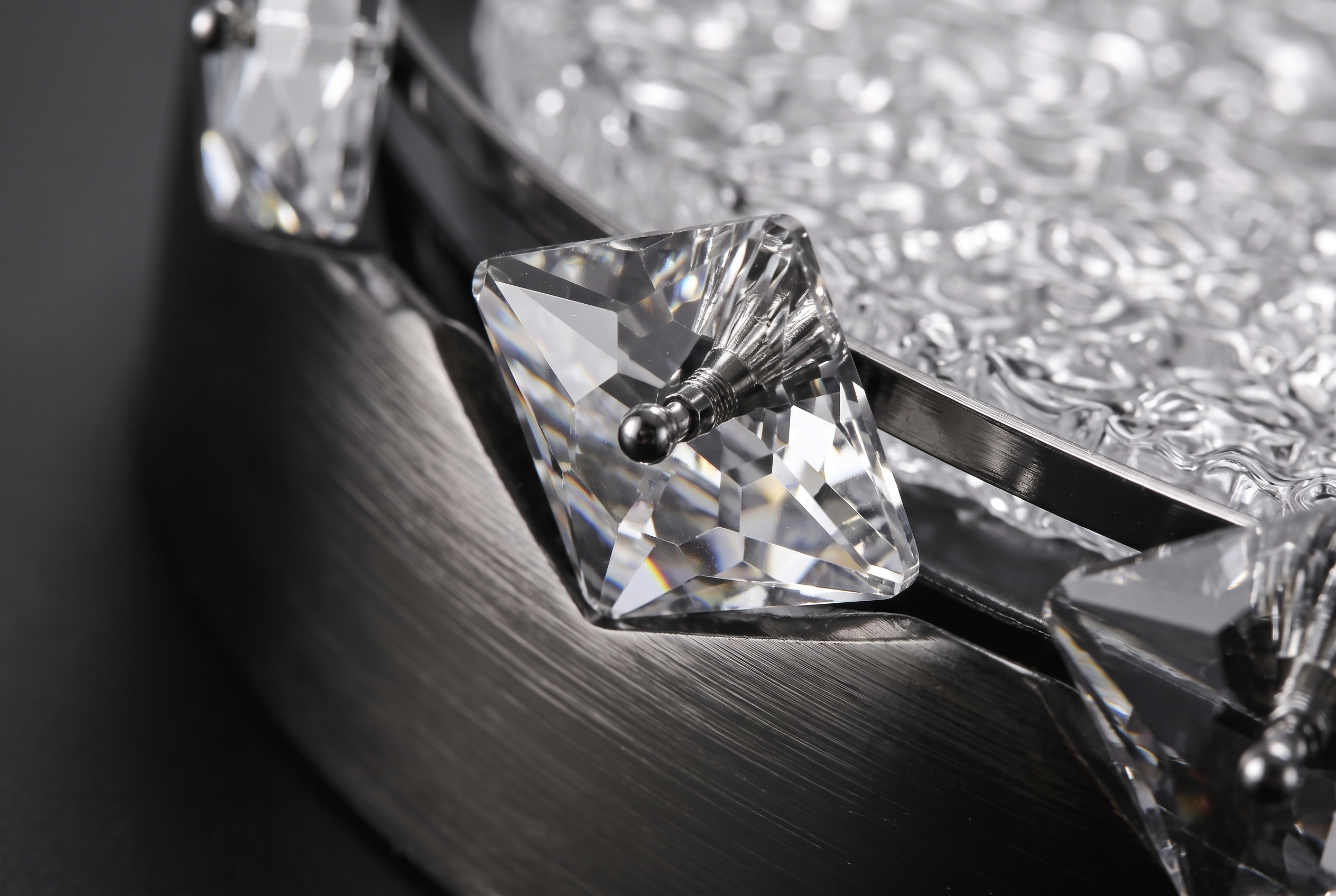 The Frost Ceiling Light, gem detail