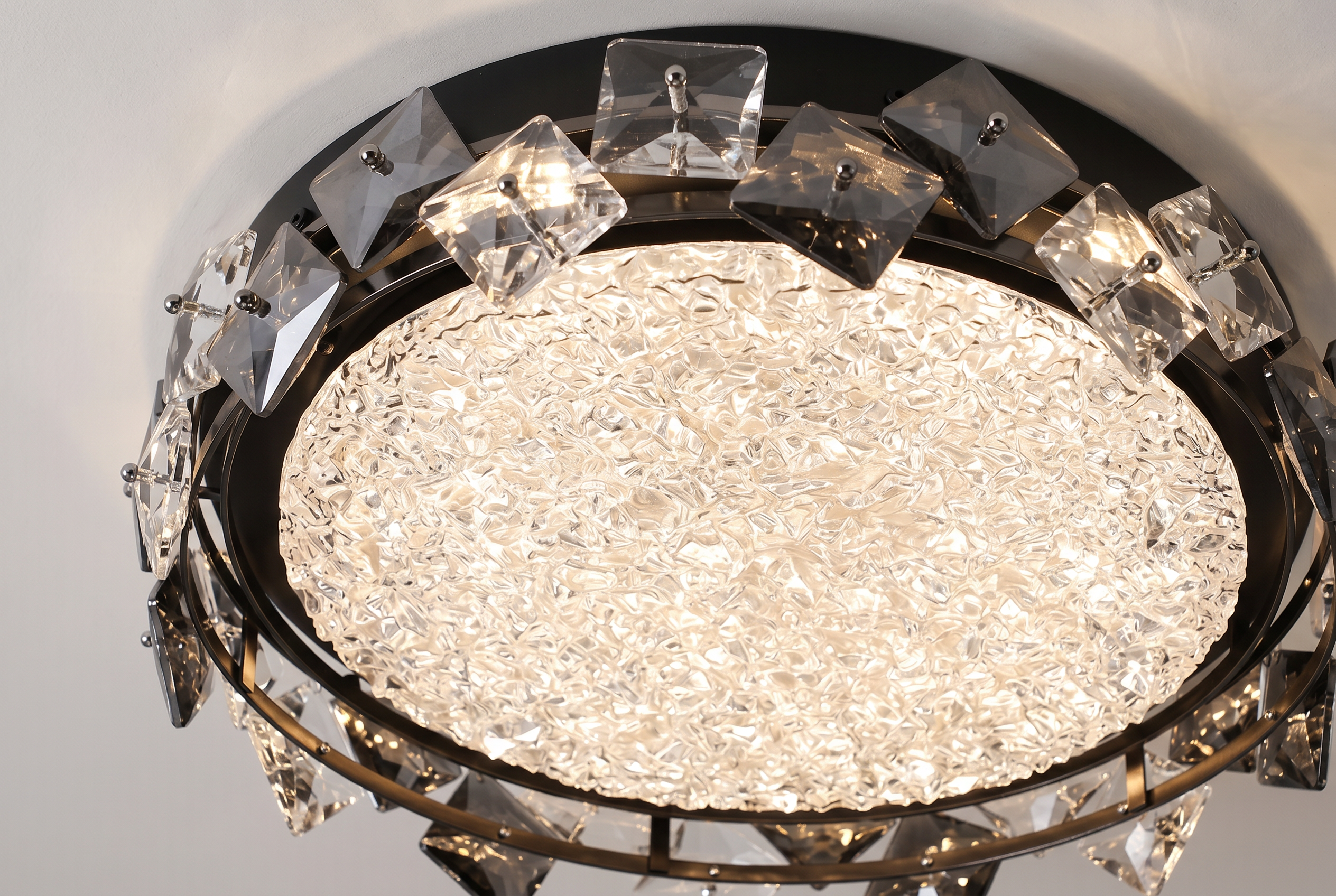 The Frost Ceiling Light, glowing centre