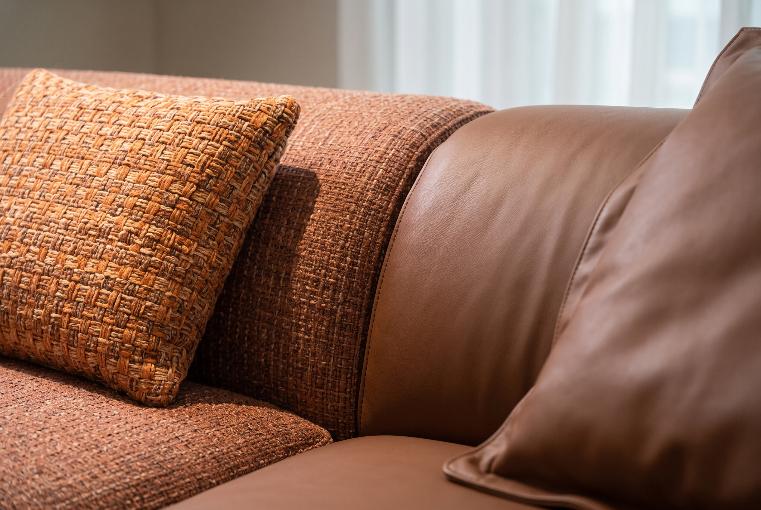 The Cove Sofa, material detail