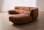 The Cove Sofa, curve silhouette