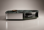The Verdant Slab Coffee Table, studio full