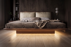 The Nimbus Bed, float underglow