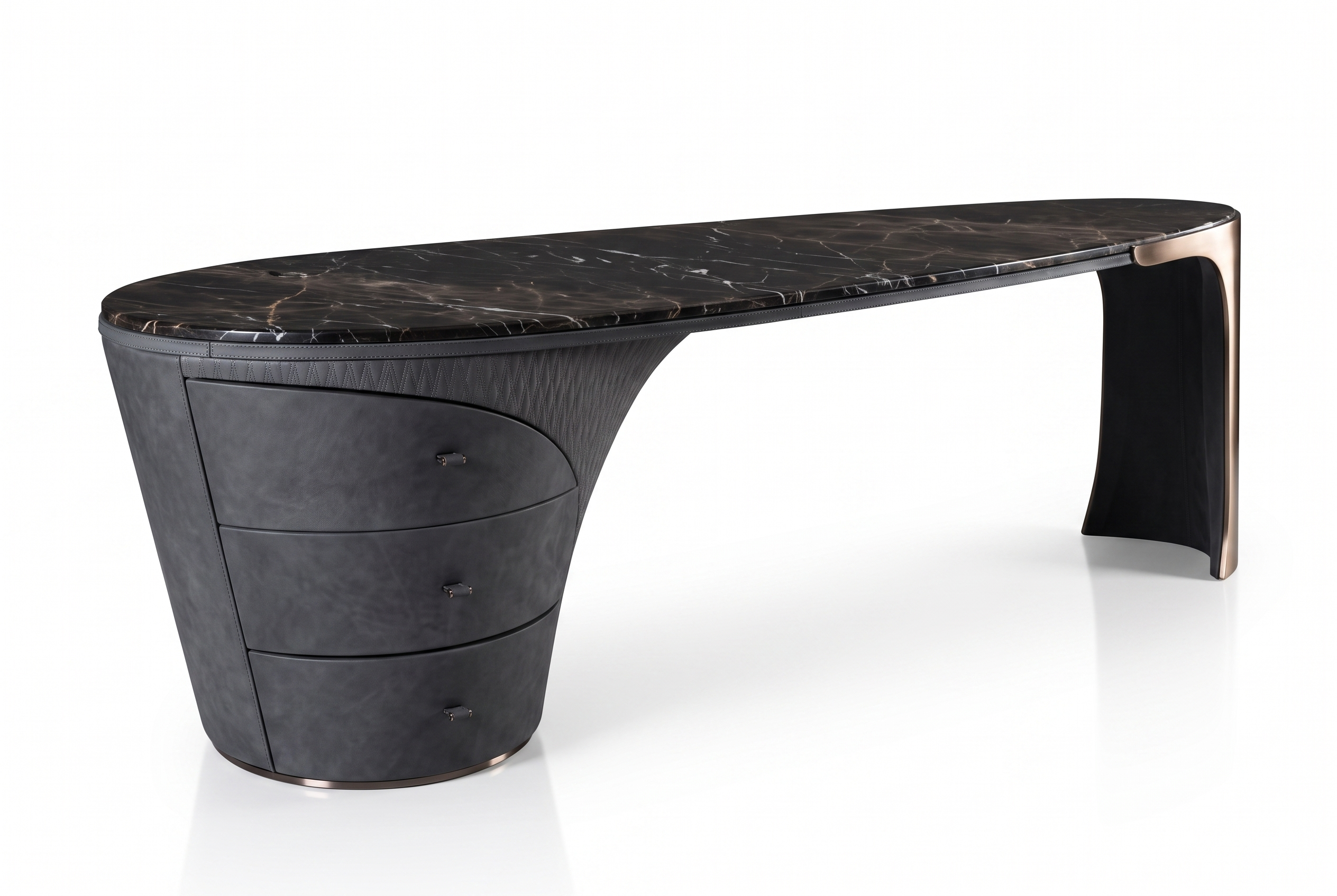The Sovereign Desk, onyx colourway