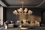 The Boreal Chandelier, hero livingroom
