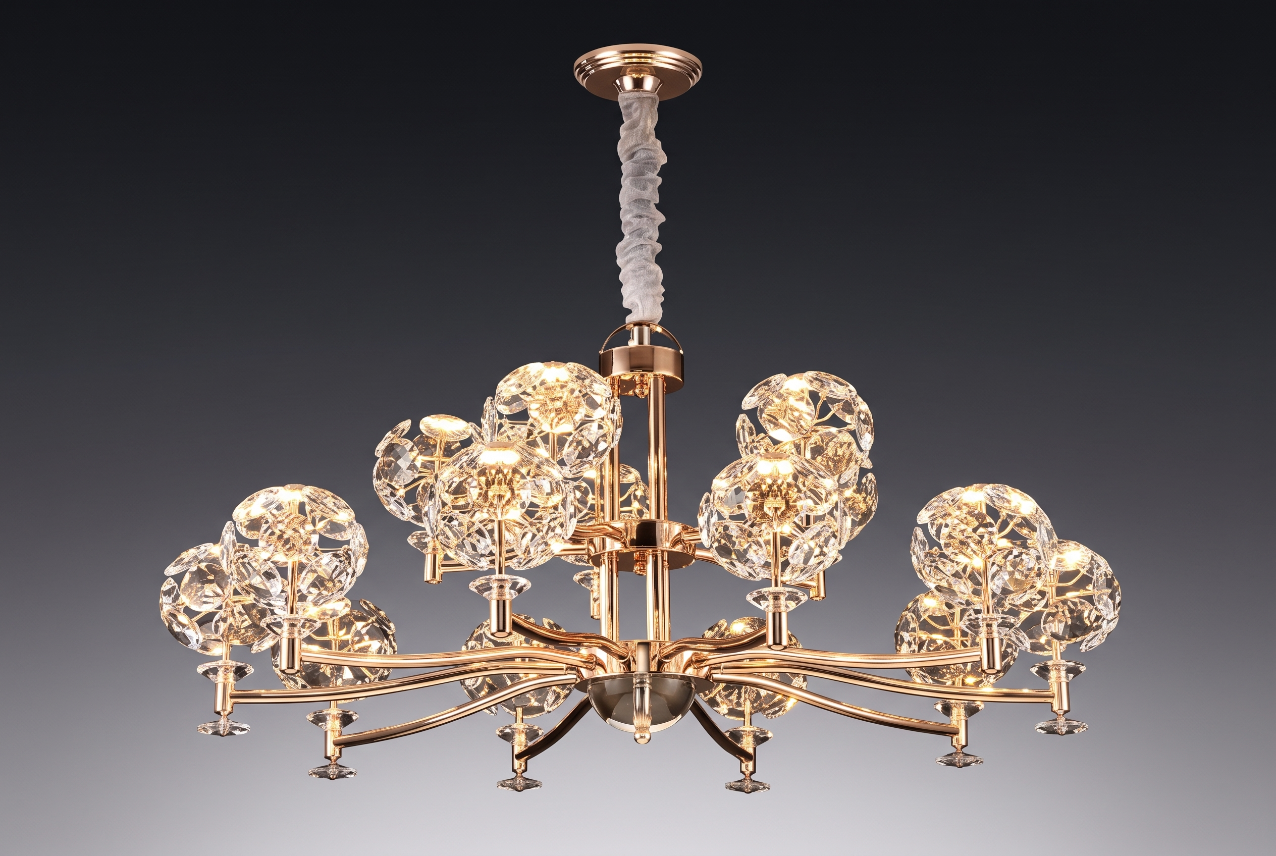 The Boreal Chandelier, studio full