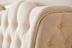 The Souffle Bed, headboard detail