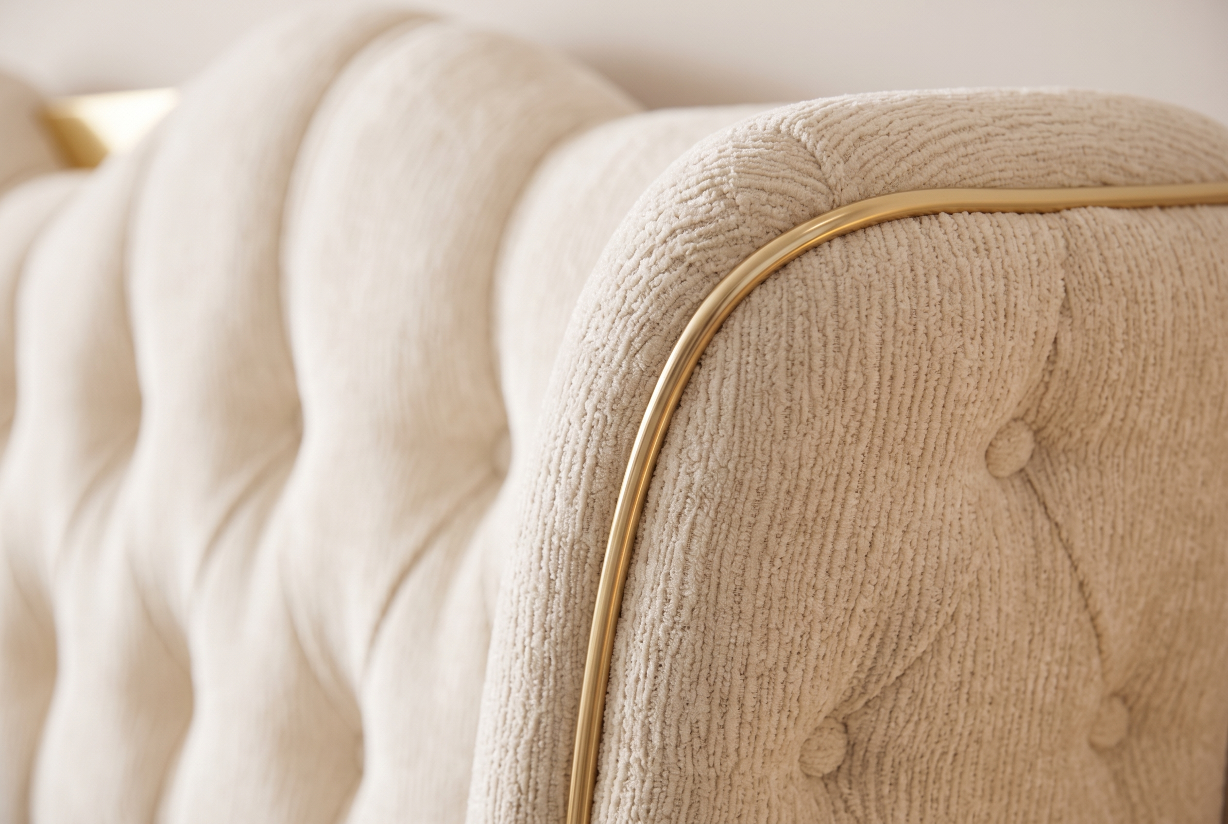 The Souffle Bed, headboard detail