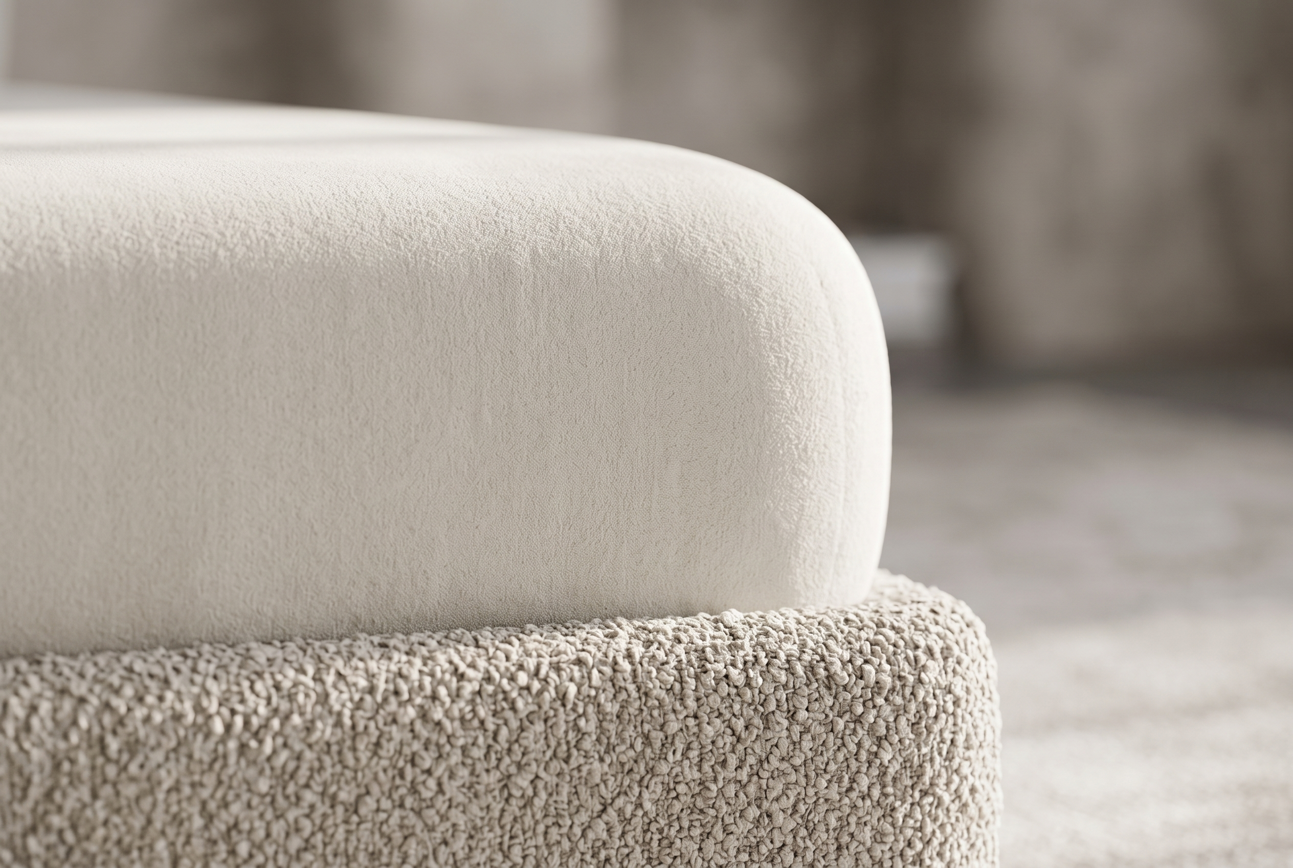 The Halcyon Bed, fabric detail
