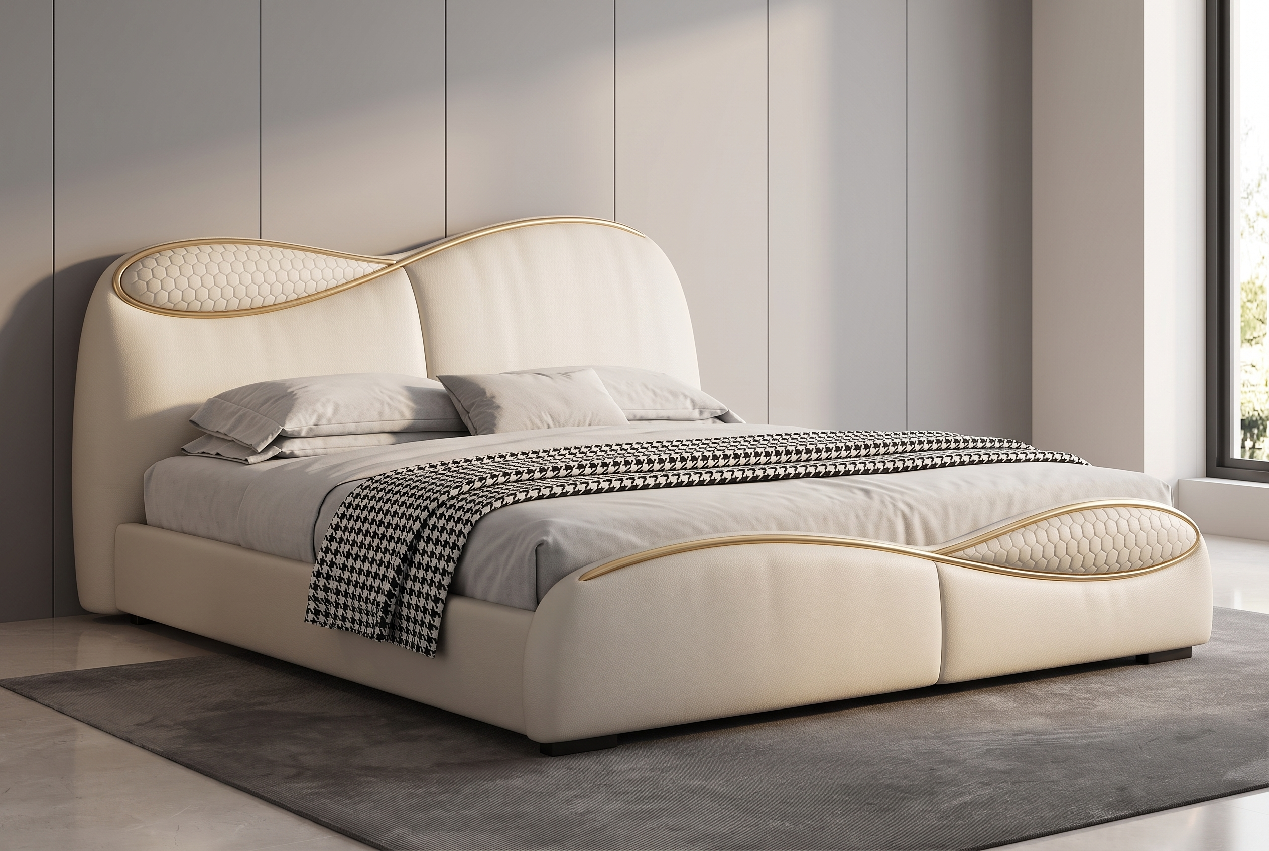 The Zephyr Bed, hero bedroom
