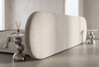 The Halcyon Bed, headboard overhang