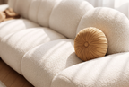 The Repose Sofa, fabric detail