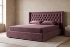 The Damson Bed, hero bedroom