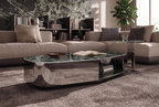 The Verdant Slab Coffee Table, hero livingroom