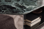 The Verdant Slab Coffee Table, stone detail