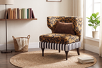 The Bower Lounge Chair, lifestyle reading nook