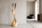 The Volute Floor Lamp, lifestyle hall