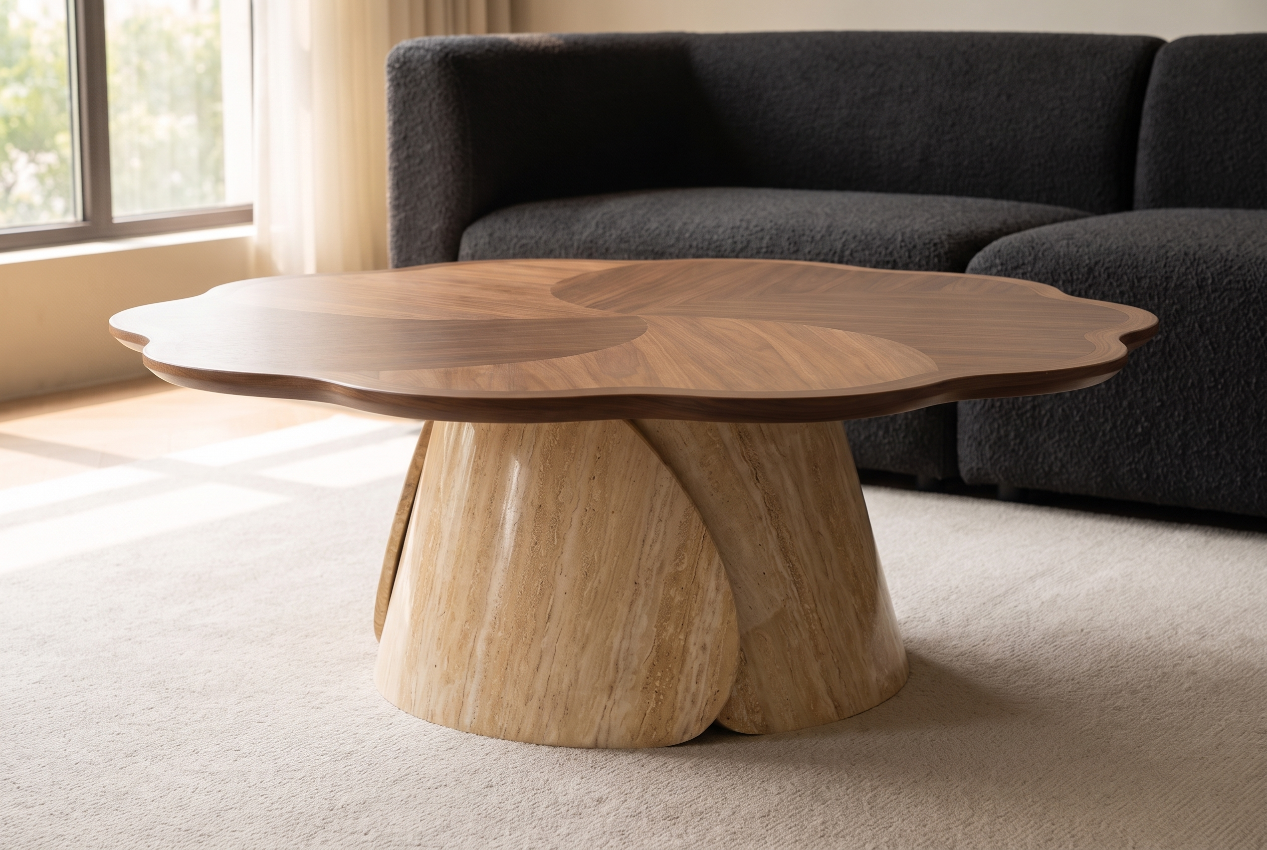 The Peony Coffee Table, hero livingroom