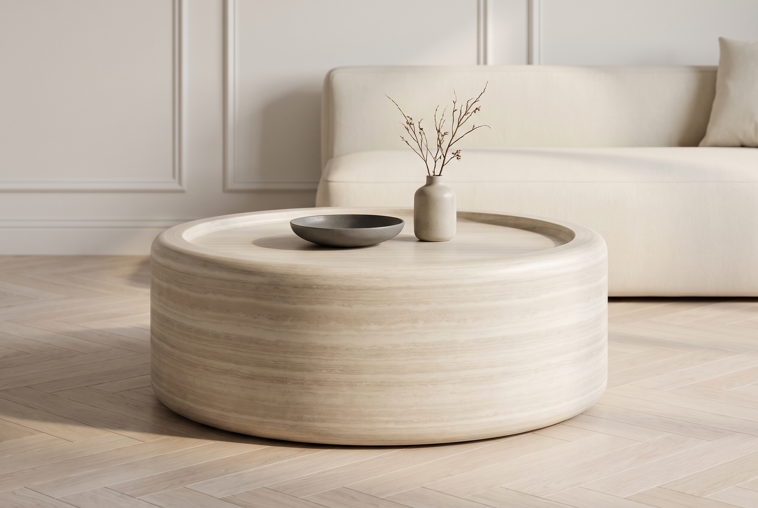 The Capstan Coffee Table, lifestyle