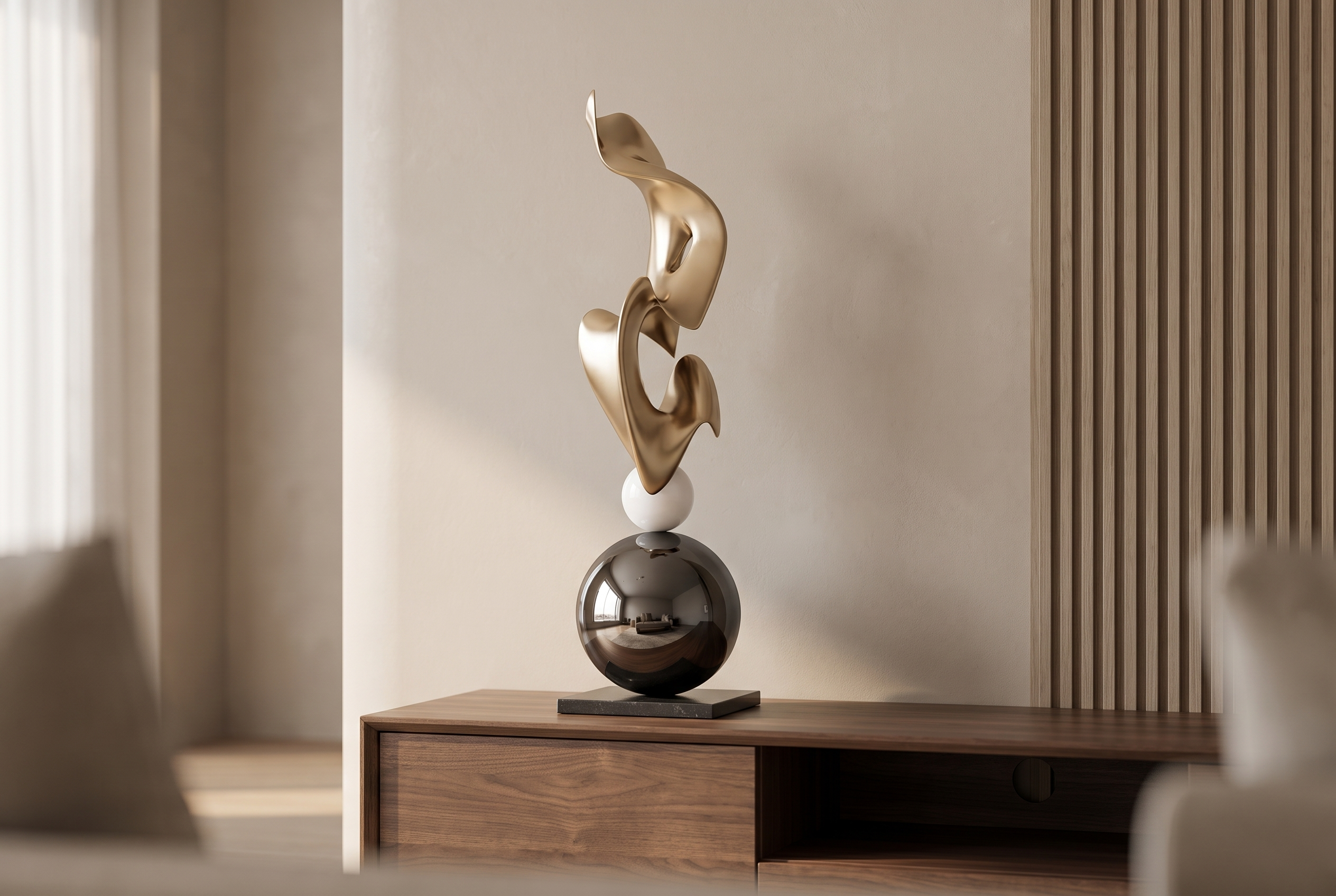 The Updraft Sculpture, hero console