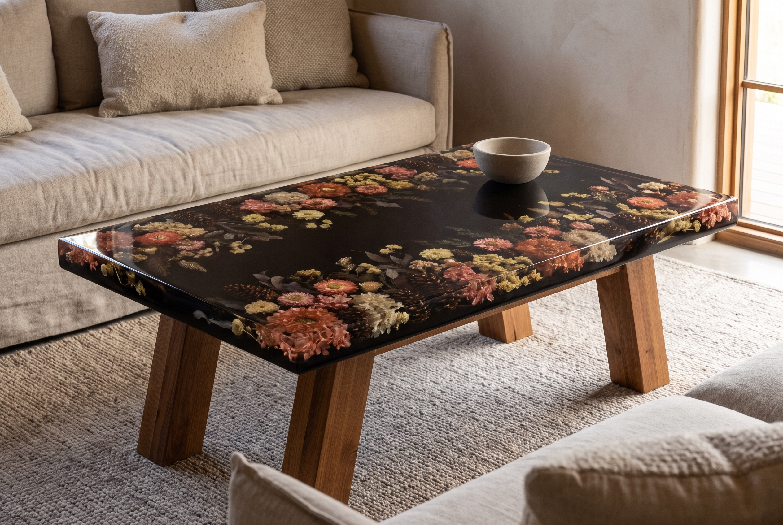 The Herbarium Coffee Table, lifestyle