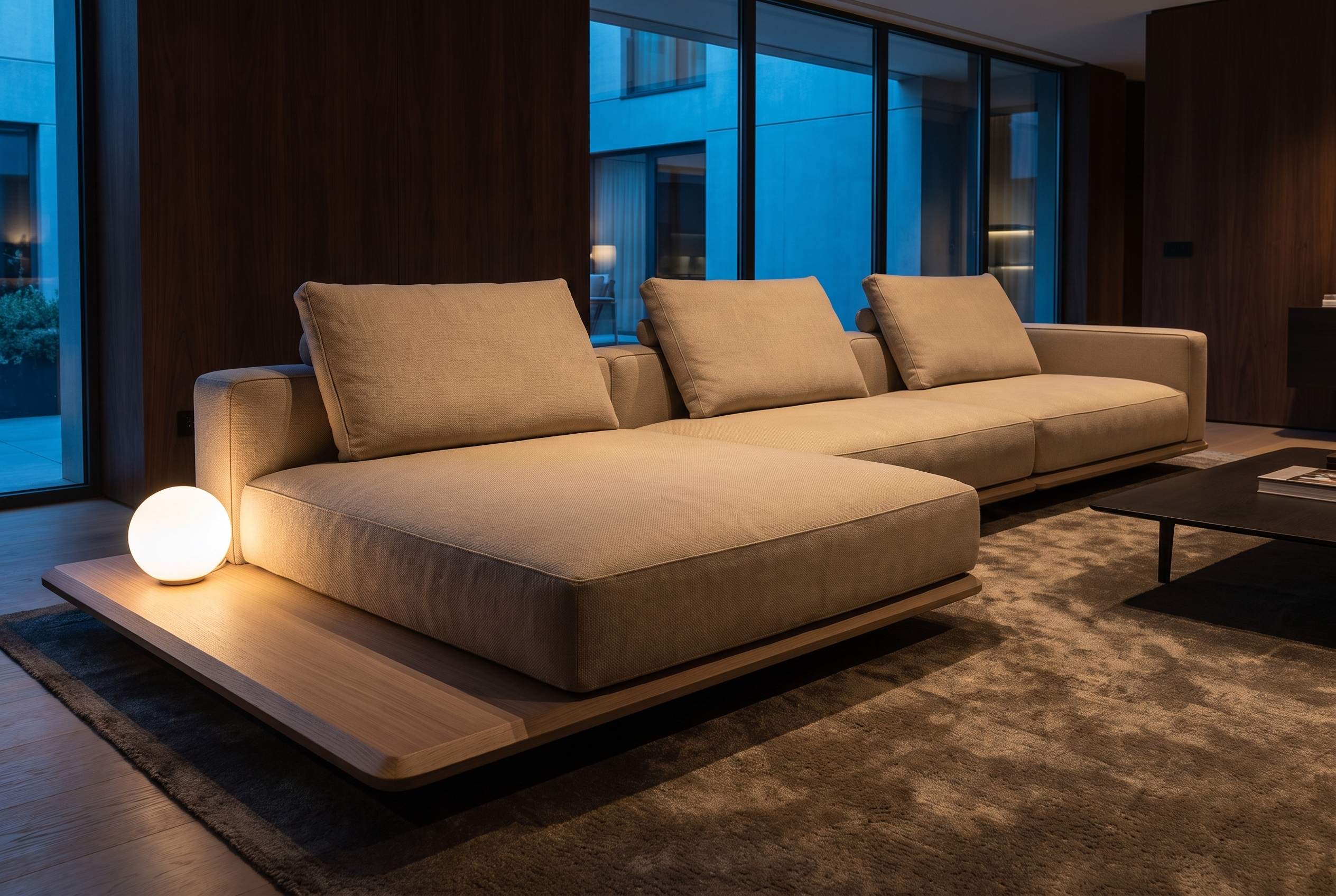 The Esplanade Sofa, lifestyle