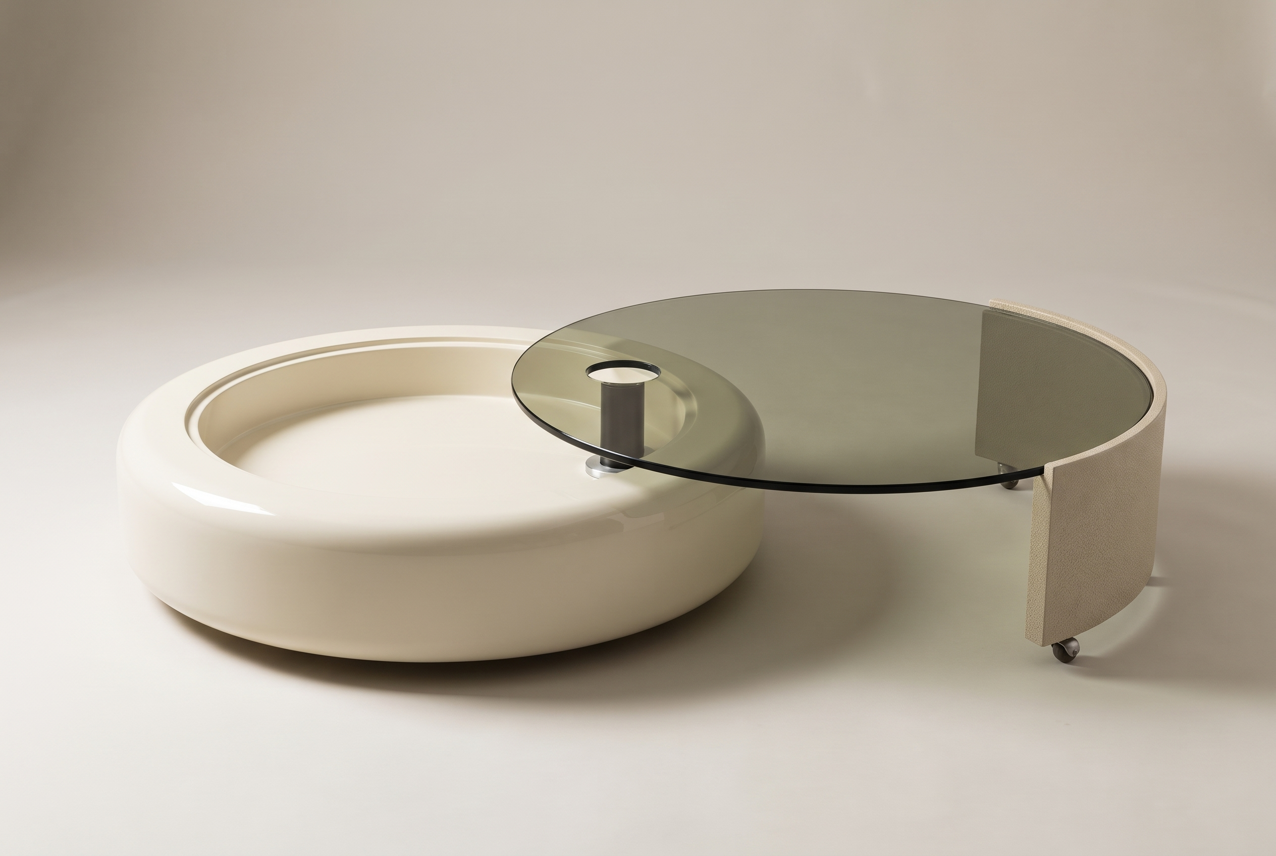 The Astrolabe Coffee Table, studio full open