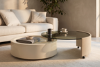 The Astrolabe Coffee Table, lifestyle open