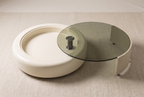 The Astrolabe Coffee Table, mechanism high angle