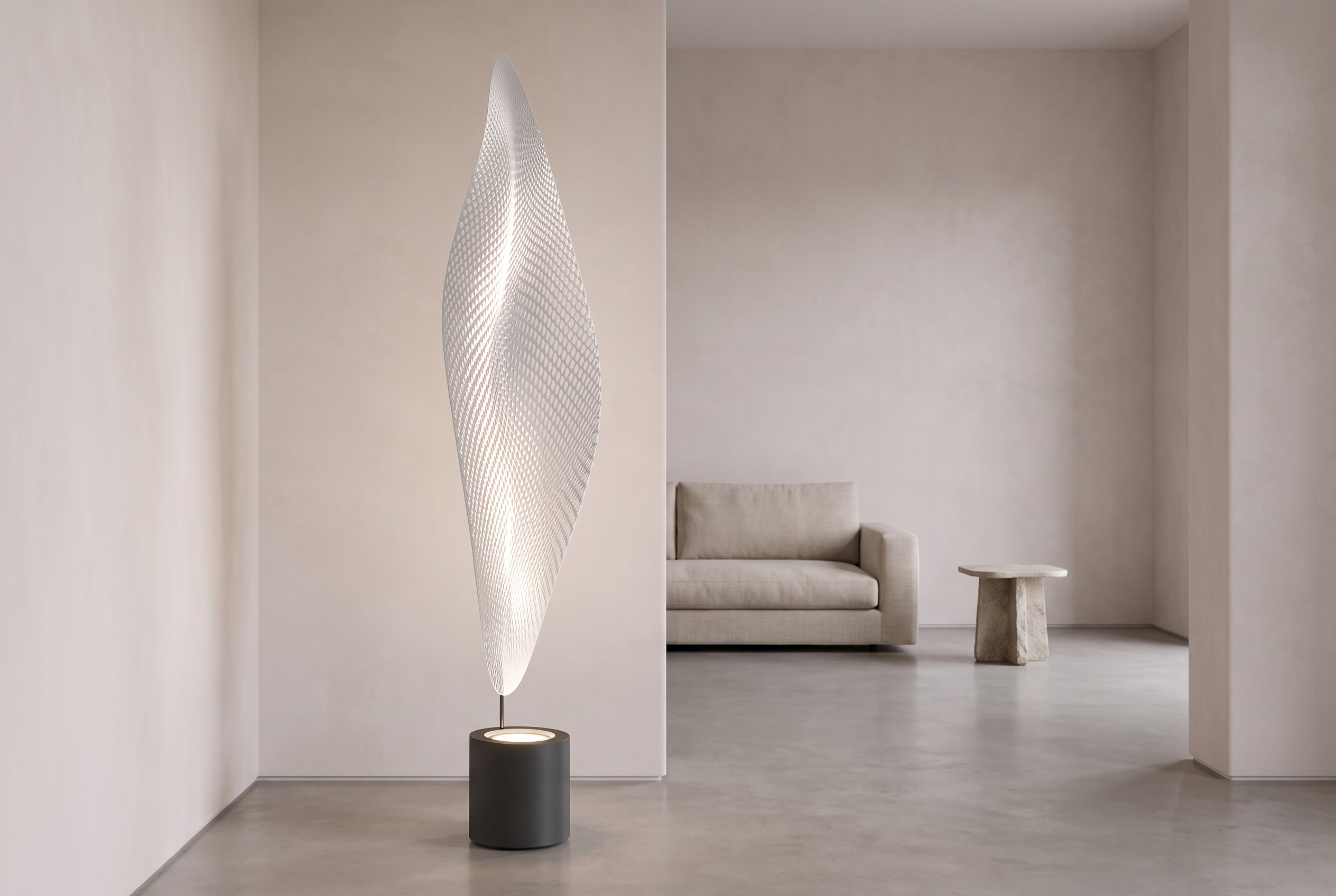 The Gossamer Floor Lamp, lifestyle