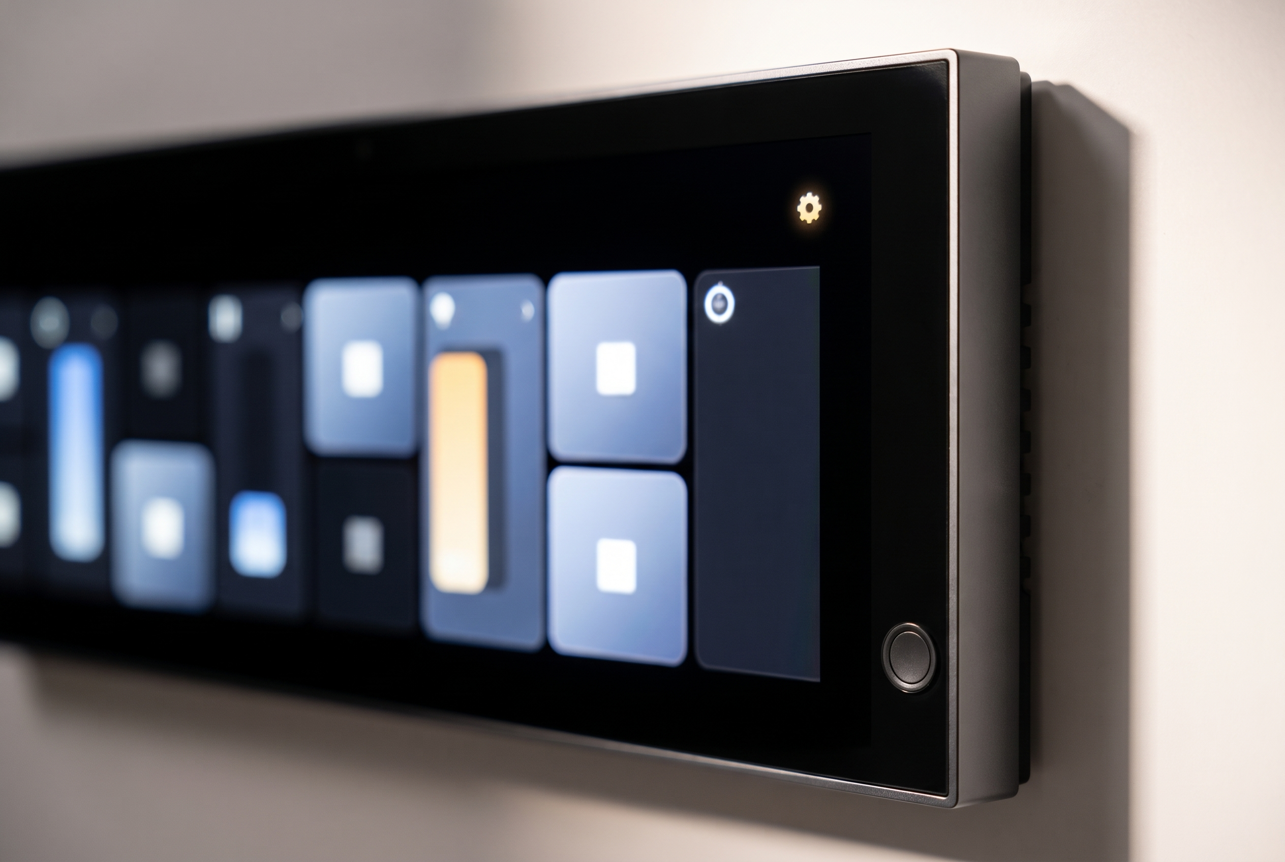 The Marquee Control Panel, right end detail