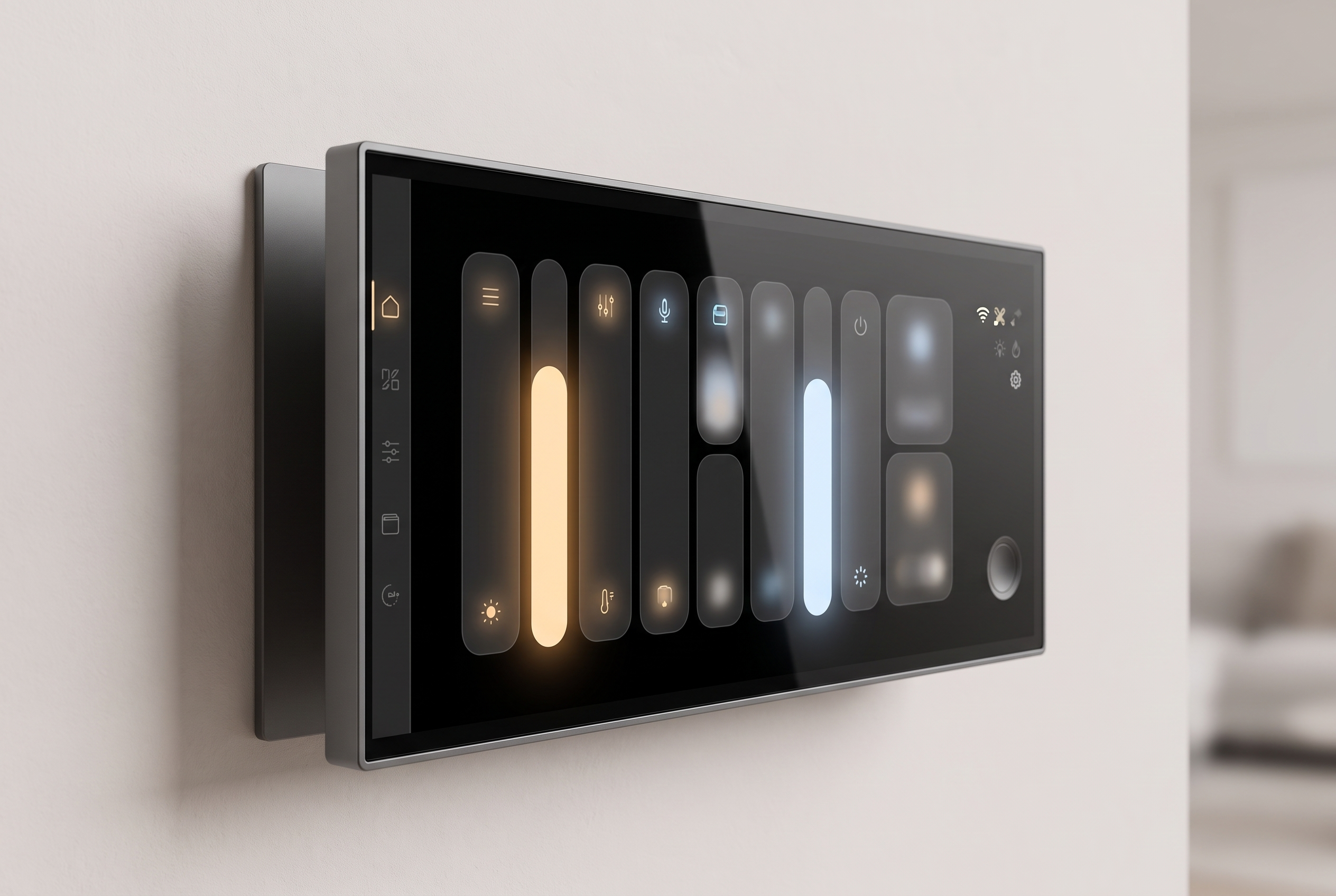 The Marquee Control Panel, mount separation