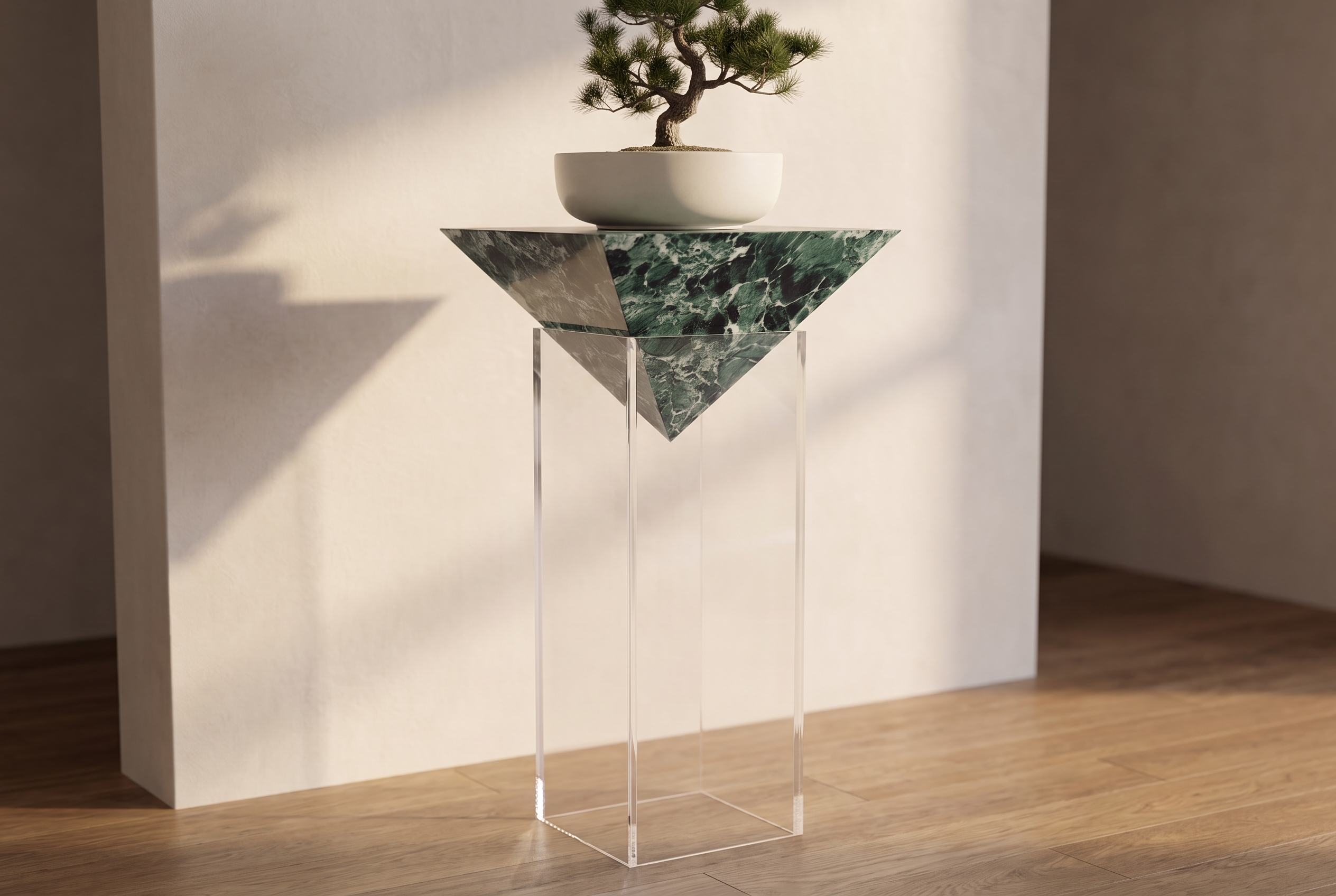 The Inversion Pedestal, lifestyle hallway