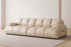 The Bolster Sofa, finish pale cream