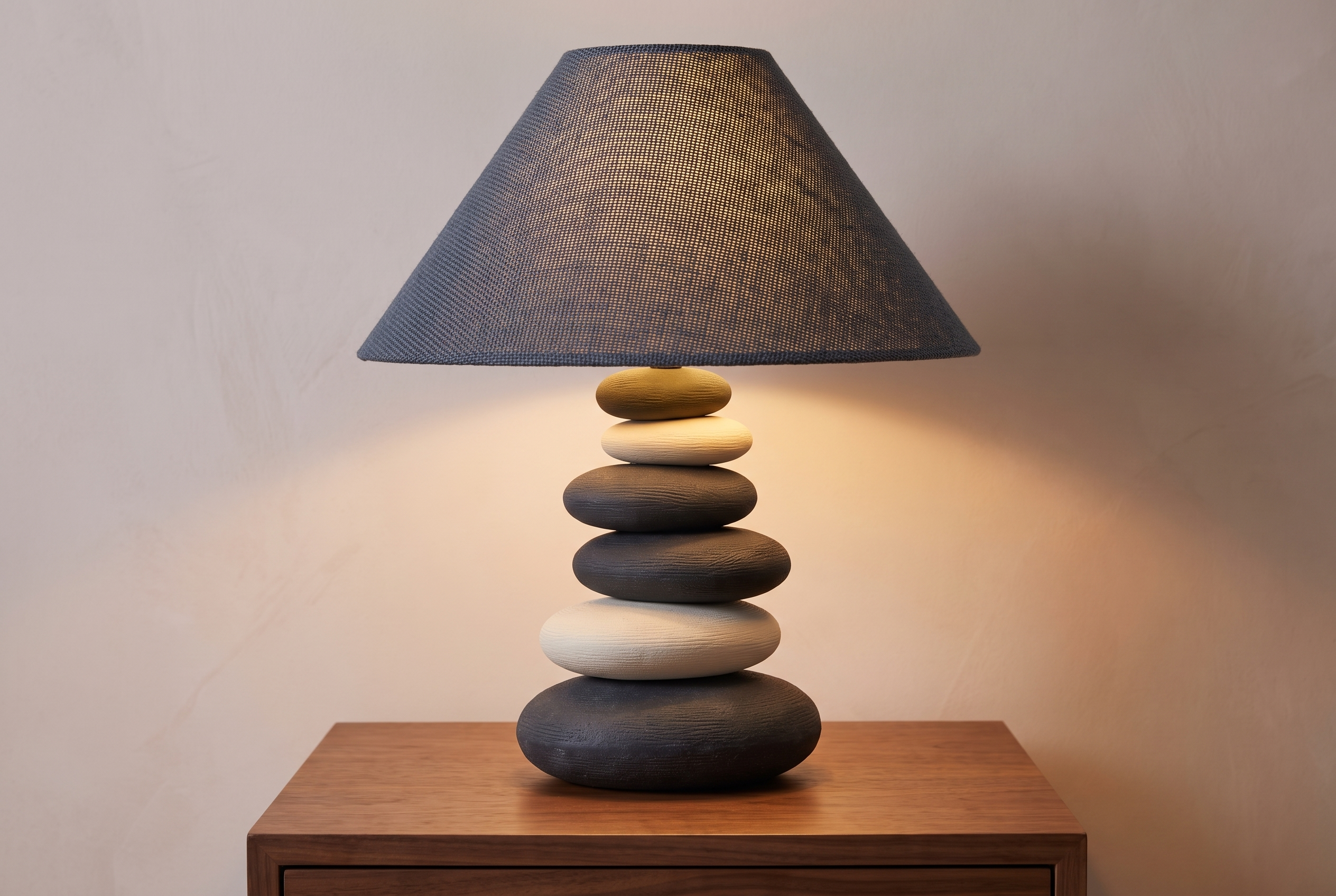 The Equipoise Table Lamp, hero bedside lit