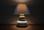 The Equipoise Table Lamp, glow night