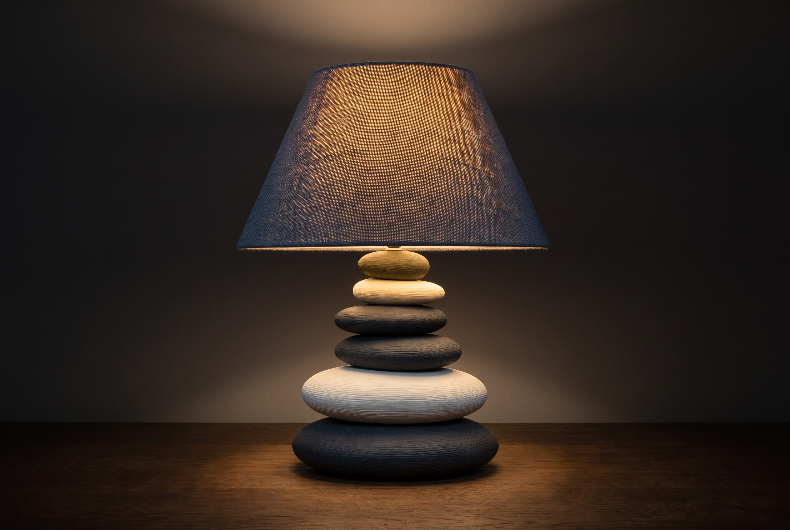 The Equipoise Table Lamp, glow night