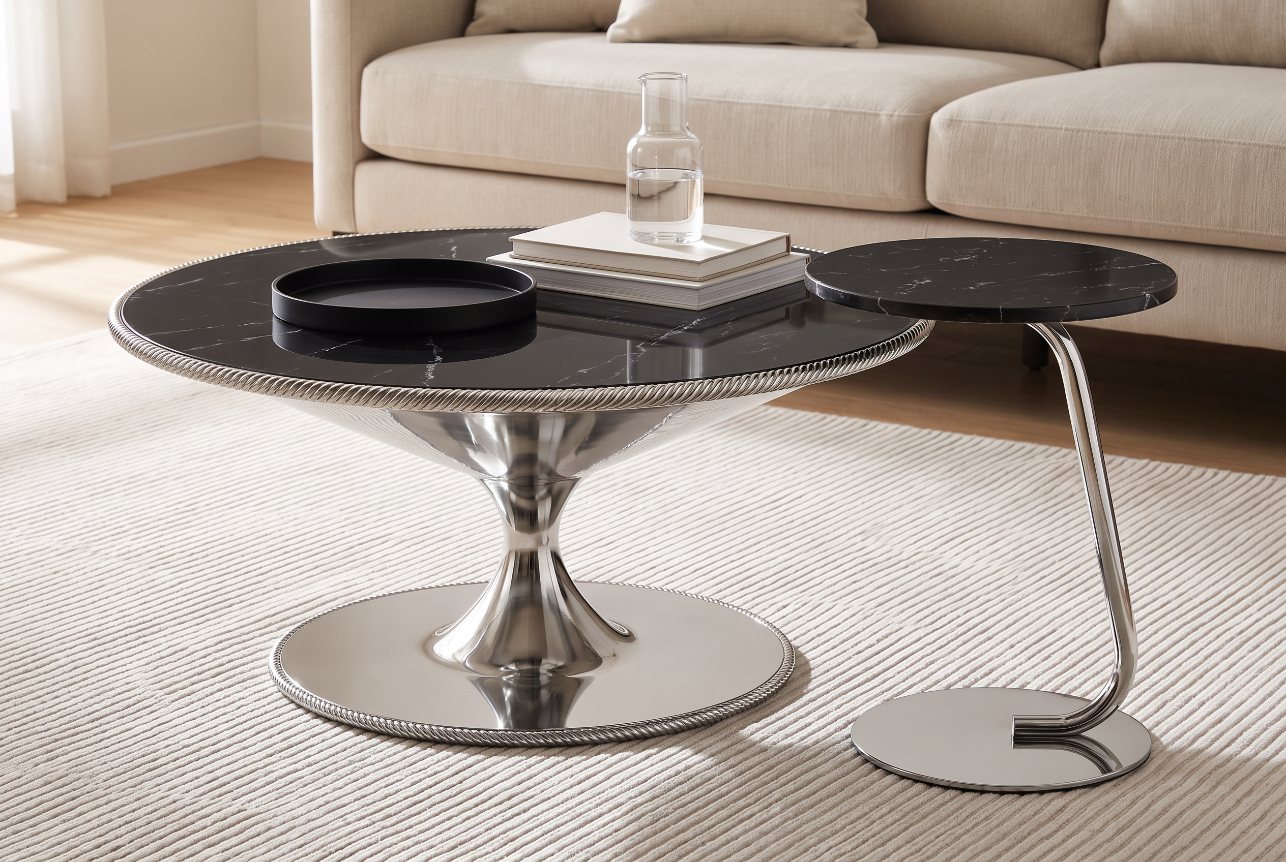 The Saturn Coffee Table, hero livingroom