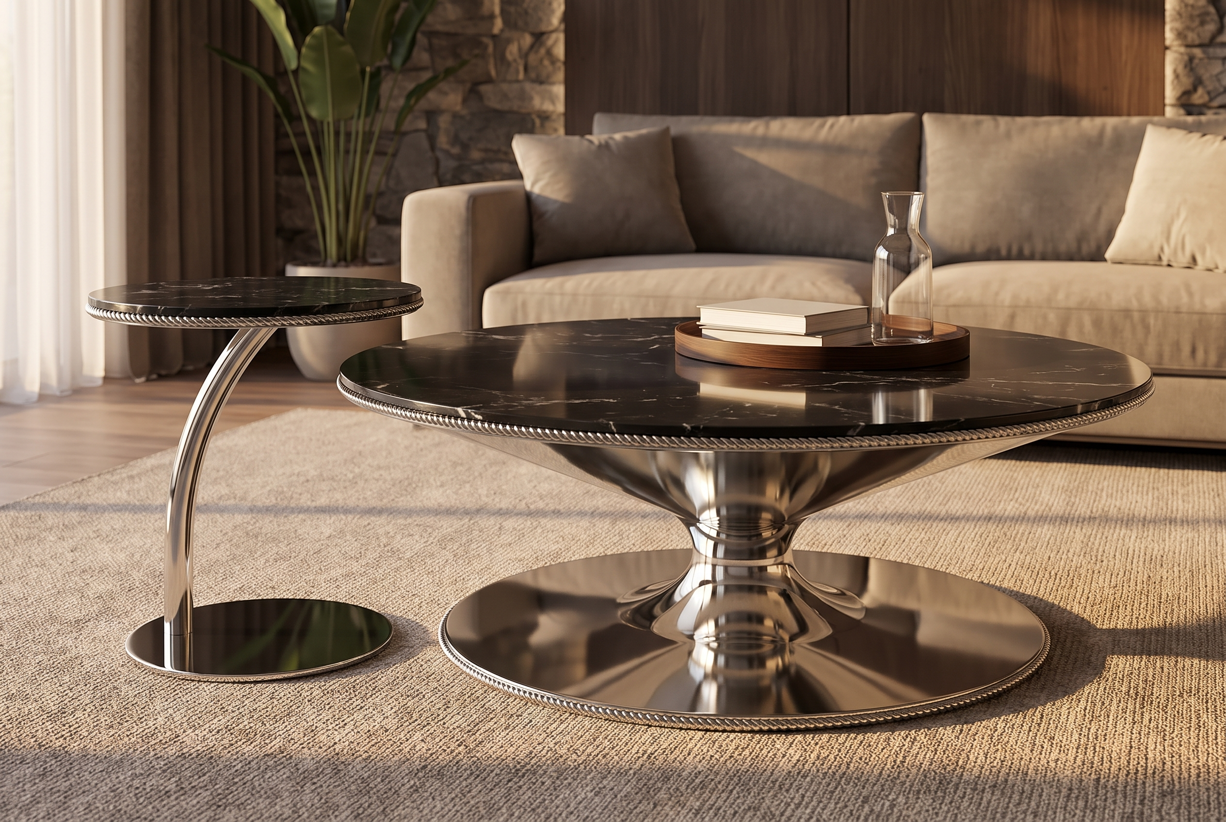 The Saturn Coffee Table, lifestyle